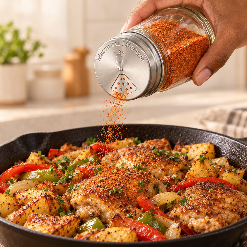Mason Jar Shaker Lid
