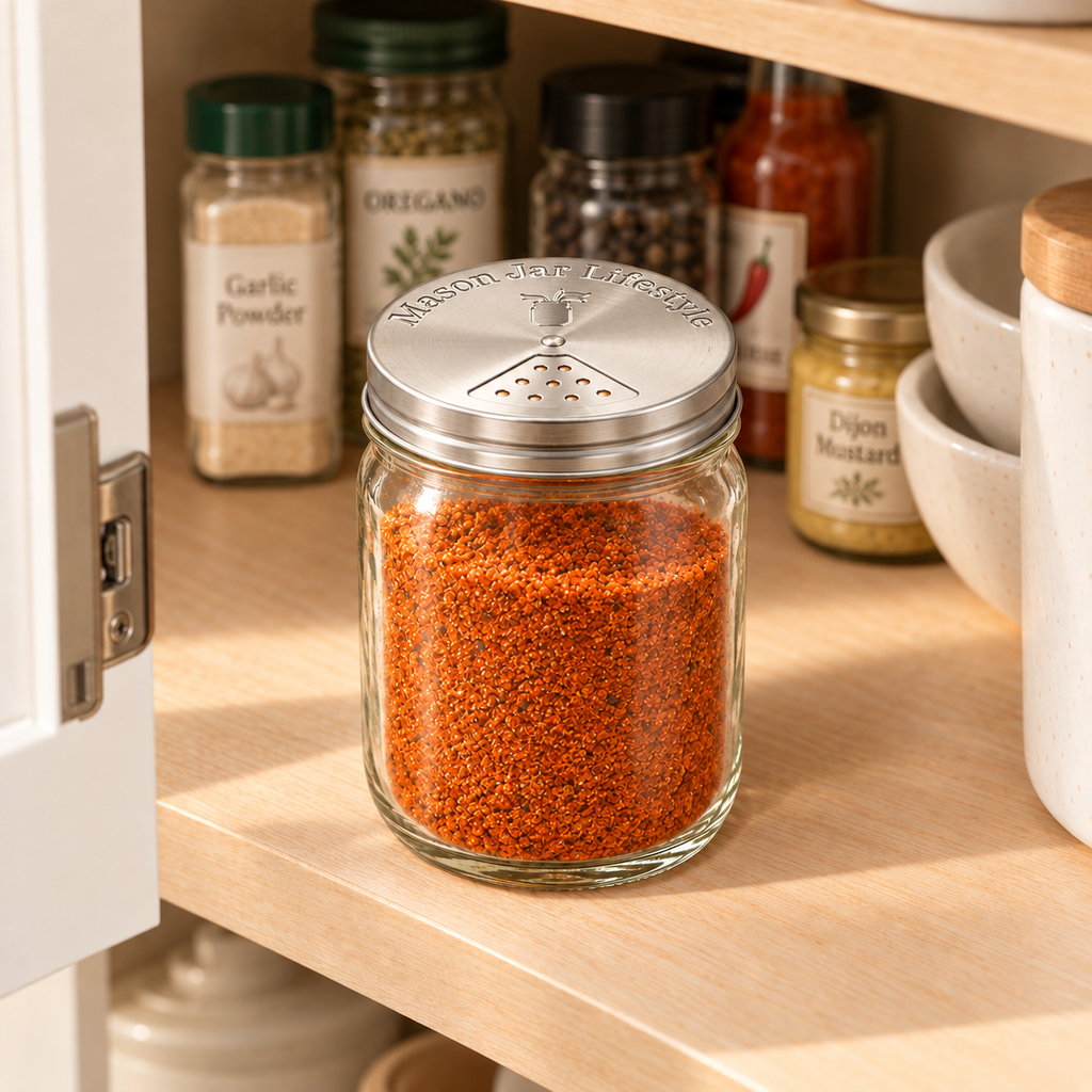 Mason Jar Shaker Lid