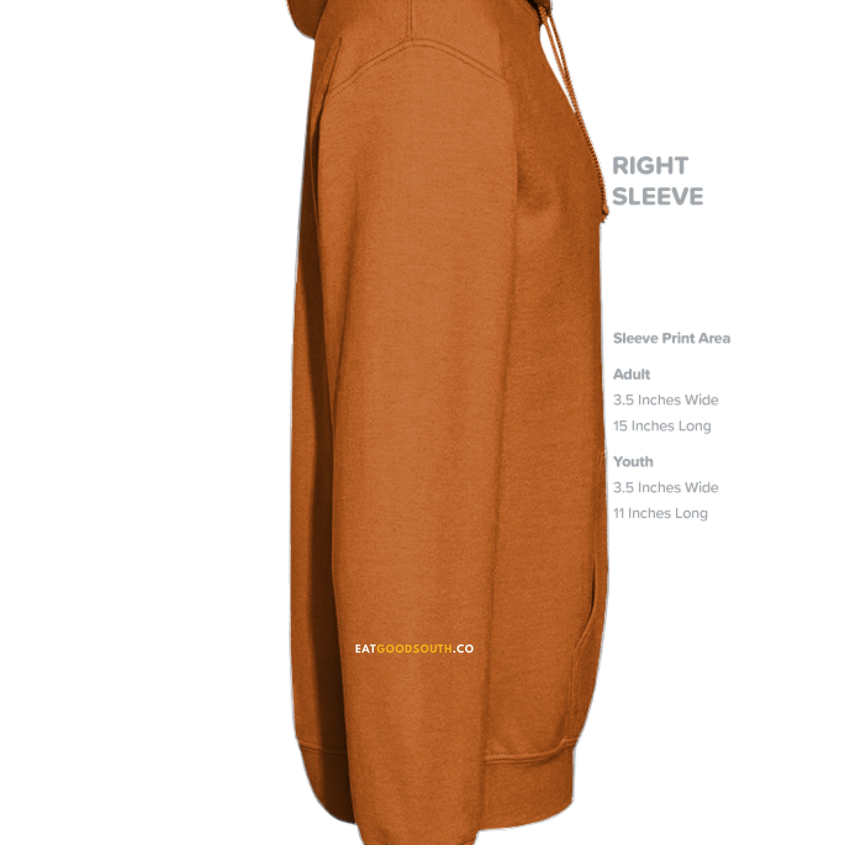 TEXAS ORANGE - SLEEVE_RIGHT
